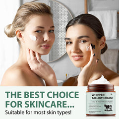 HUALIJIA unscented tallow absorbs quickly for a non-greasy finish.