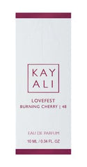 Huda Kayali Lovefest Burning Cherry travel-size 10ml spray for on-the-go scent