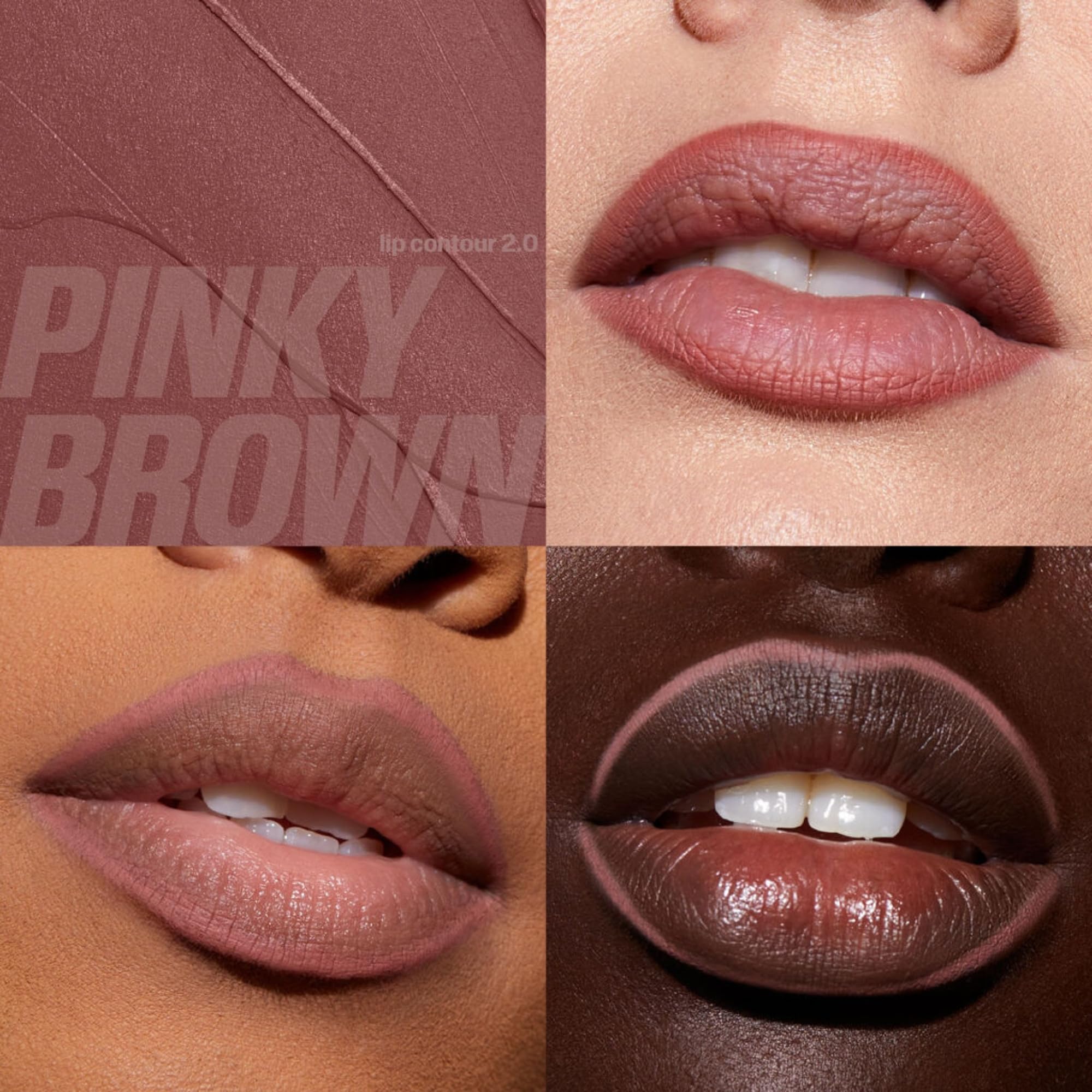 Huda Pink Kit gloss texture close-up reveals smooth, non-tingling filler-like gloss.
