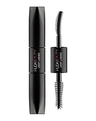 Hudabeauty Legit Lashes Mascara, enfoque en volumen para pestañas más densas y definidas.