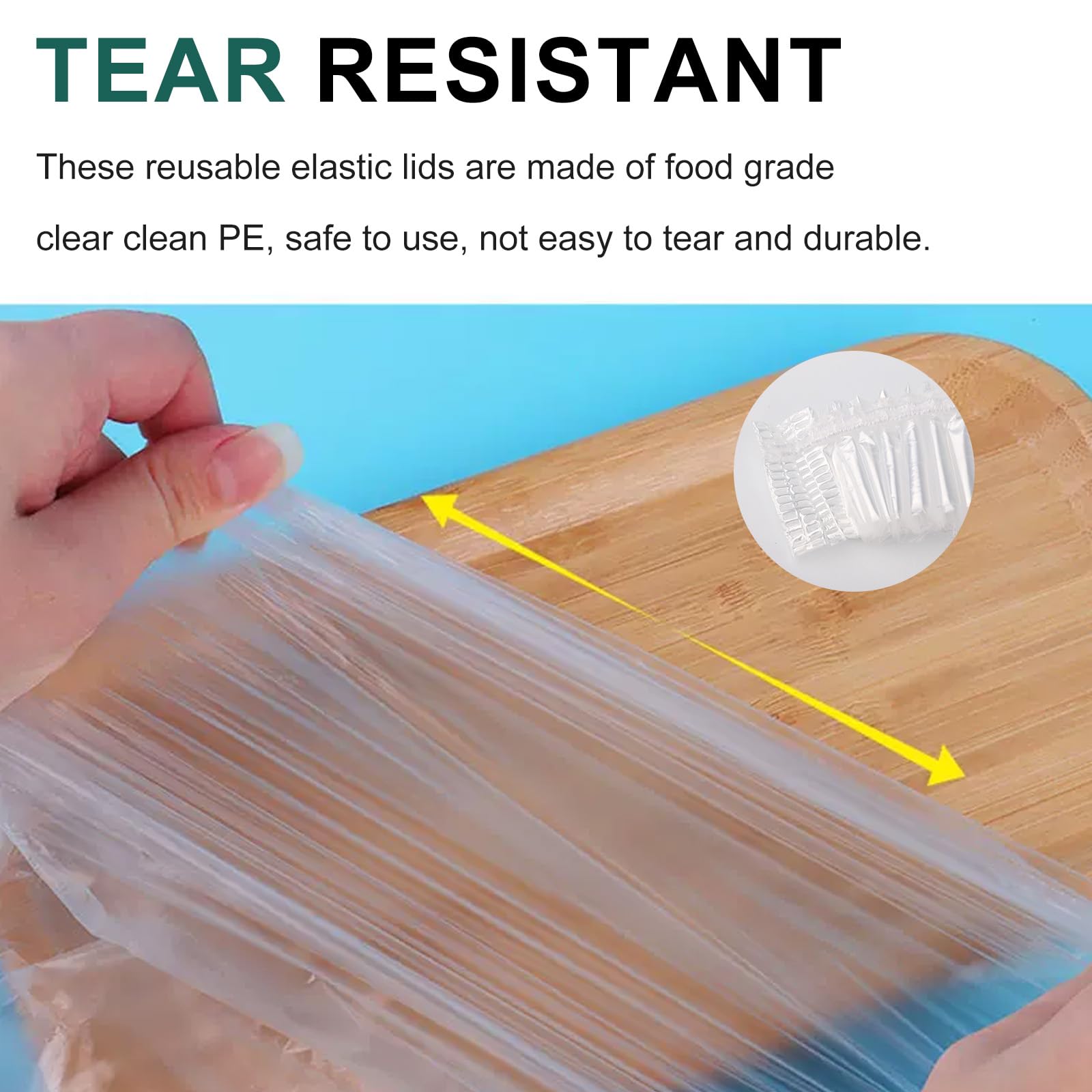 HUHKOUAE covers can double as waste bags after use.