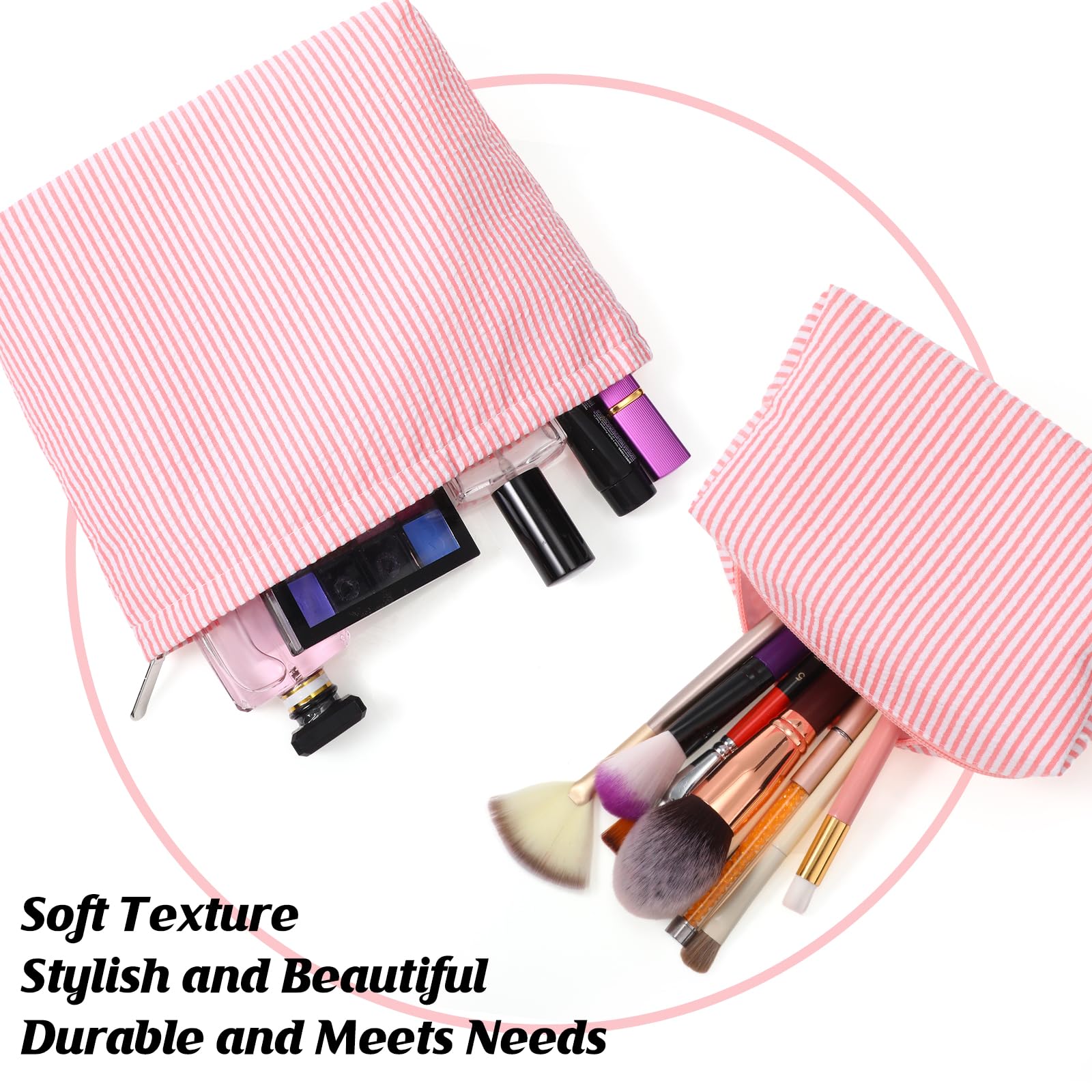 Huhumy makeup bag for brushes and little essentials ready for travel