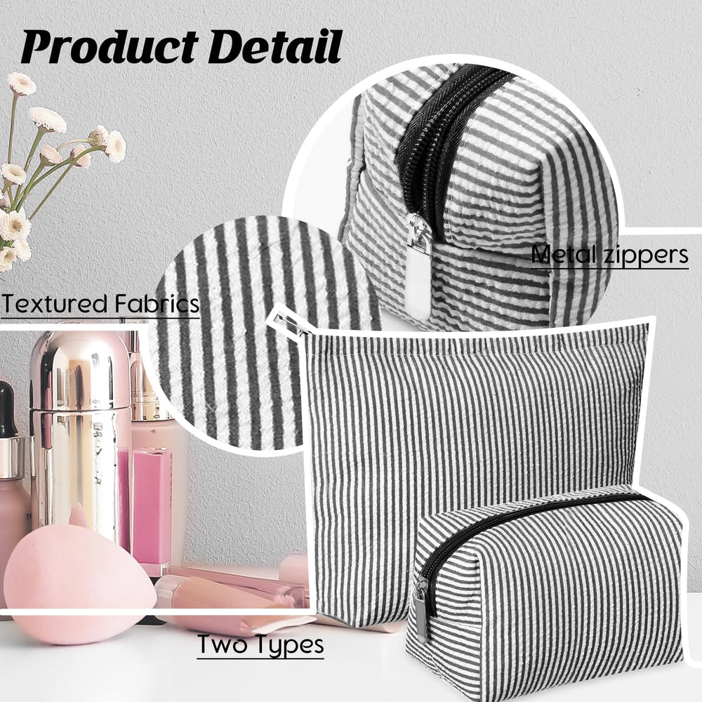 Huhumy small makeup purse compact for everyday carry
