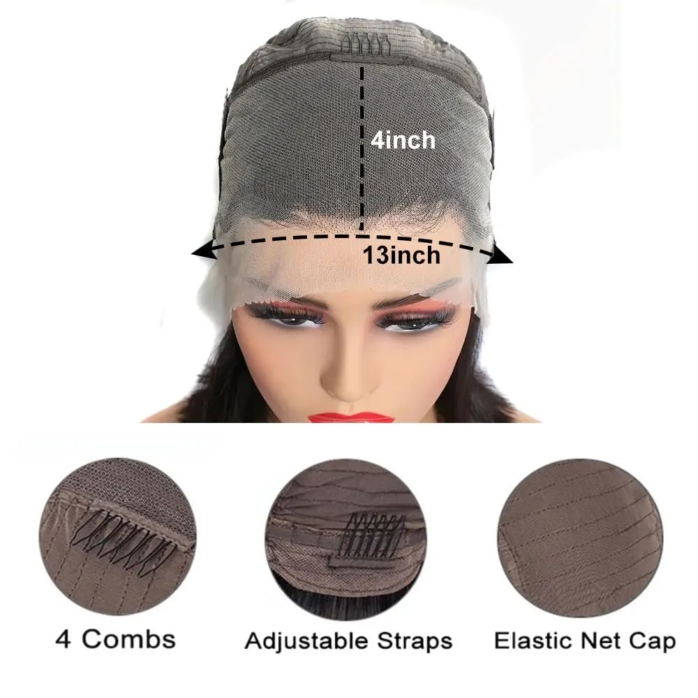 HUIDI wig packaging includes cap and eyelashes for starter look