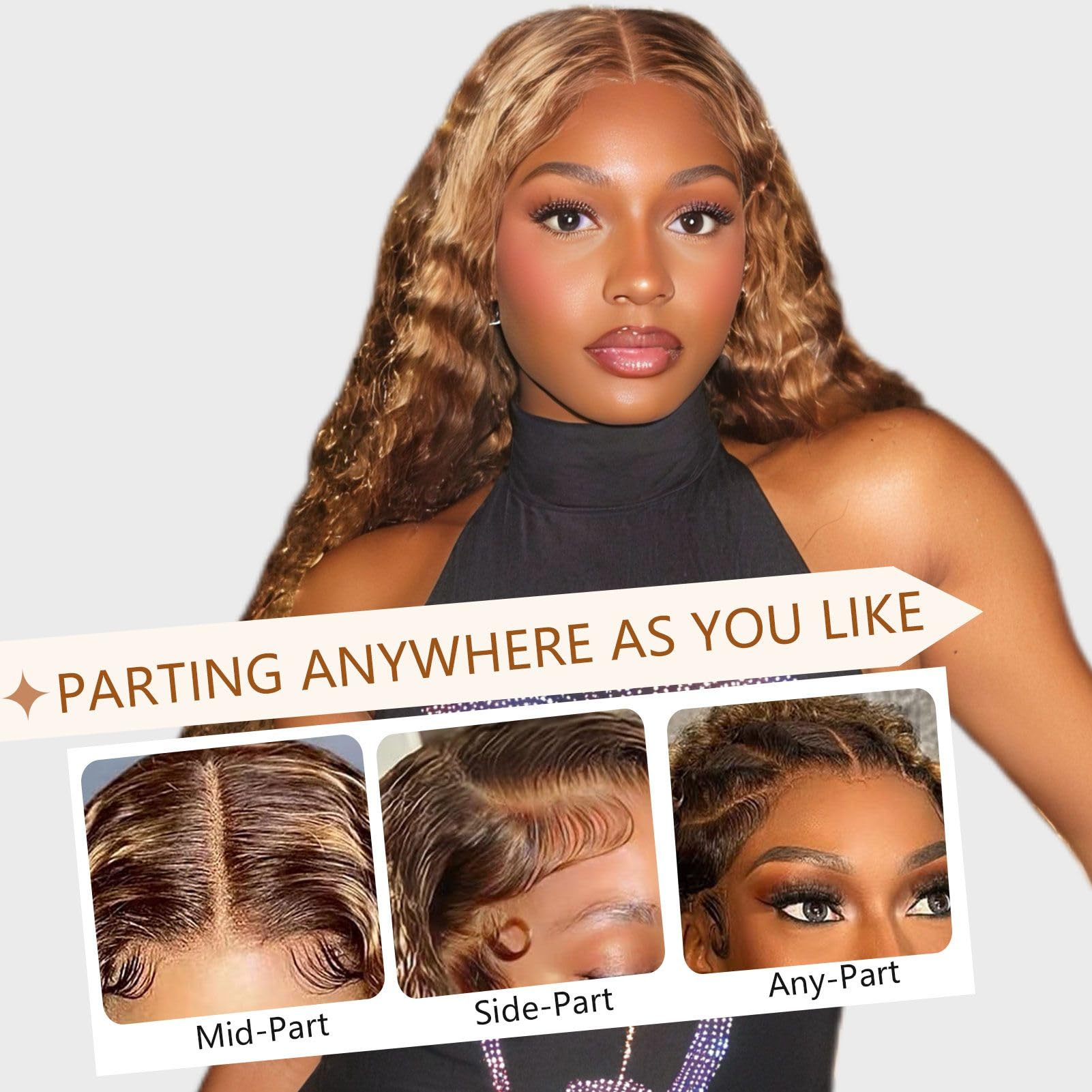 Huirslex natural hairline with baby hairs detail for seamless blending