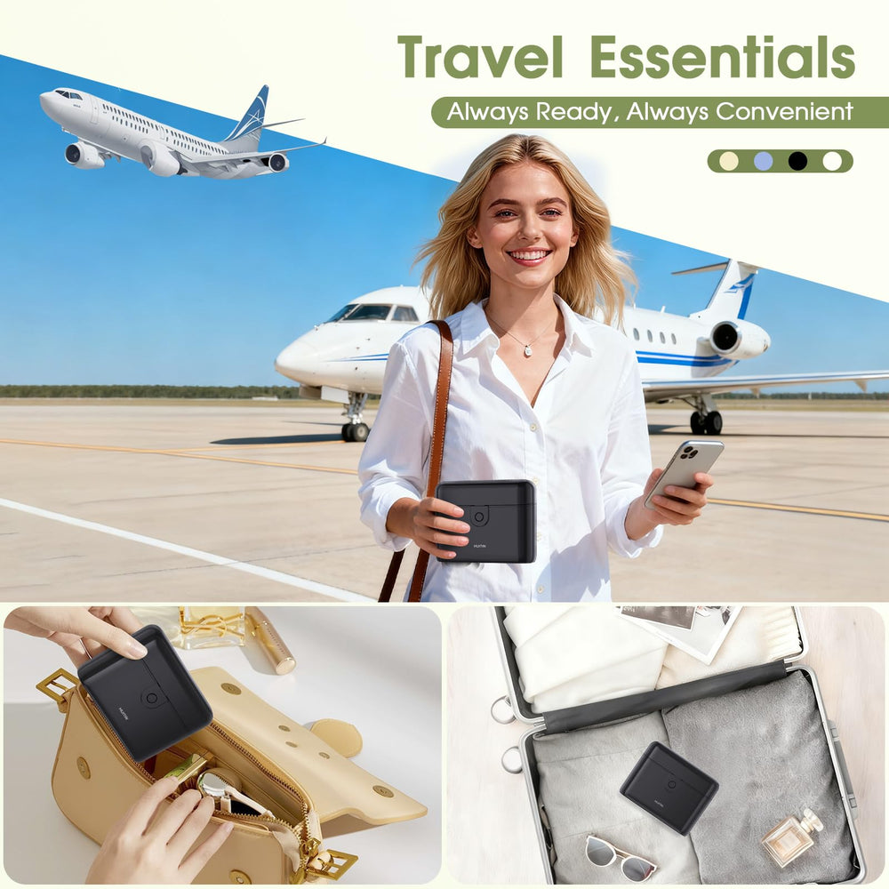 HUITAI travel case with dedicated slots for small grooming tools