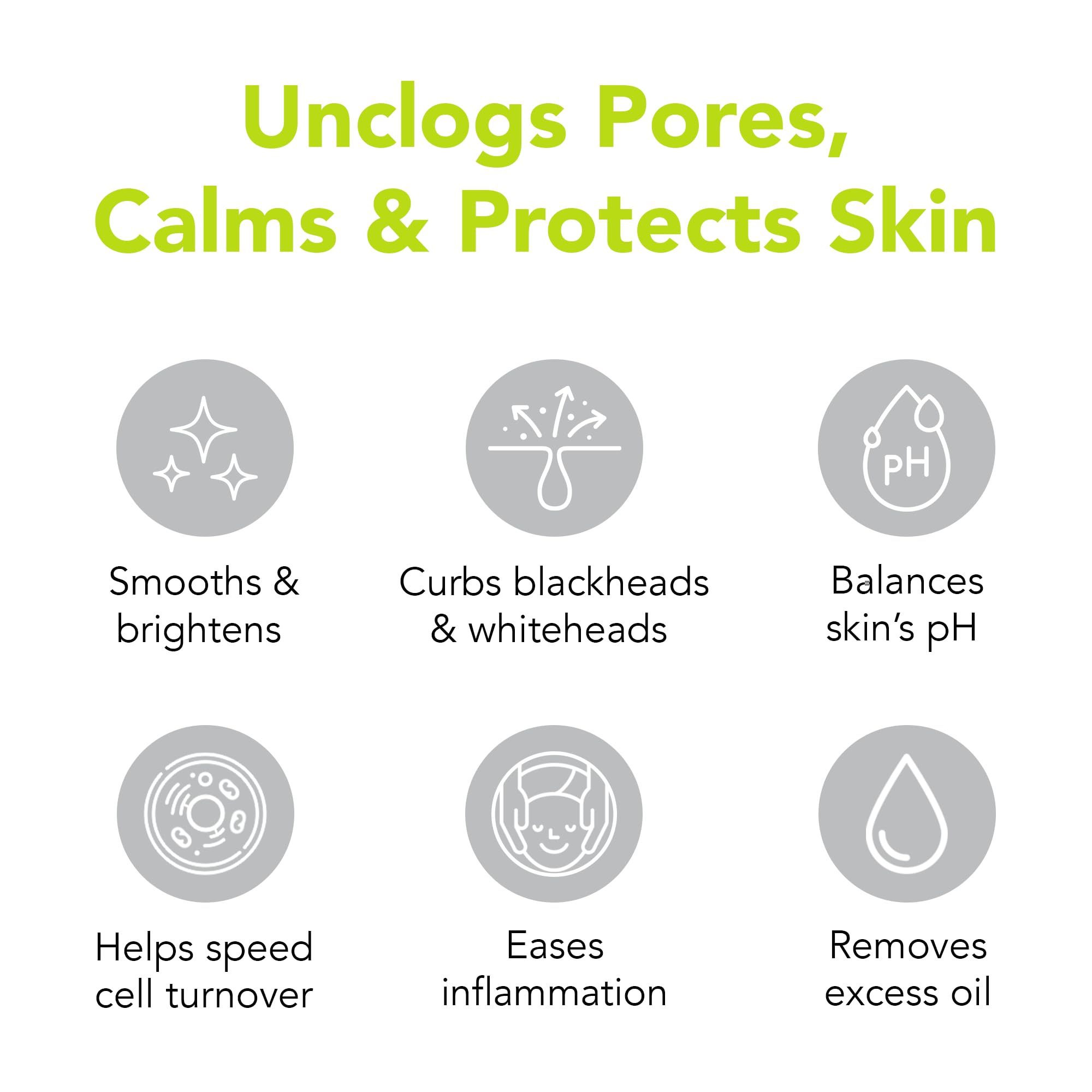 Humane Clarifying Toner pour onto cotton pad for cleansing