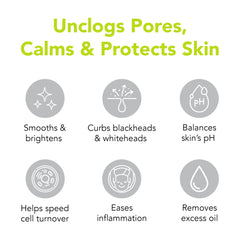 Humane Clarifying Toner pour onto cotton pad for cleansing