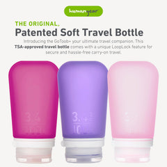 humangear GoToob+ bottle standing contour for easy filling and cleaning
