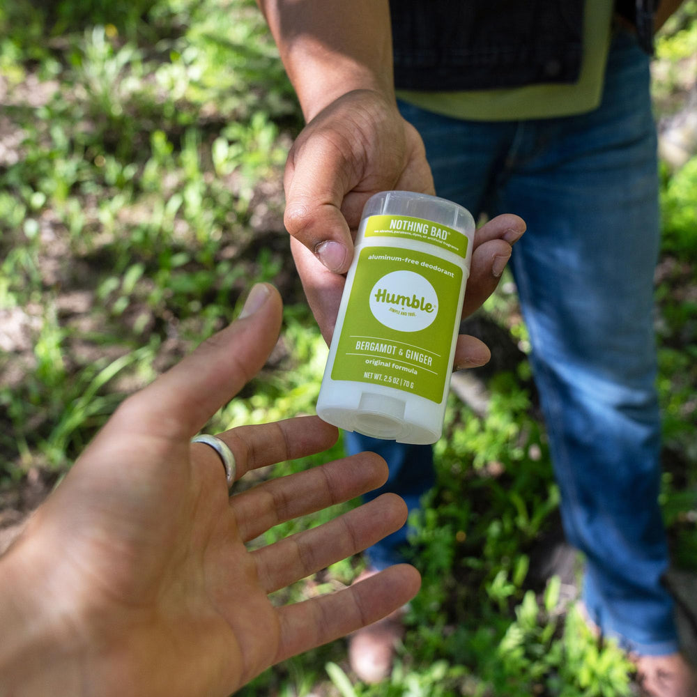 Humble Brands bergamot ginger scent highlights warm, citrusy lift