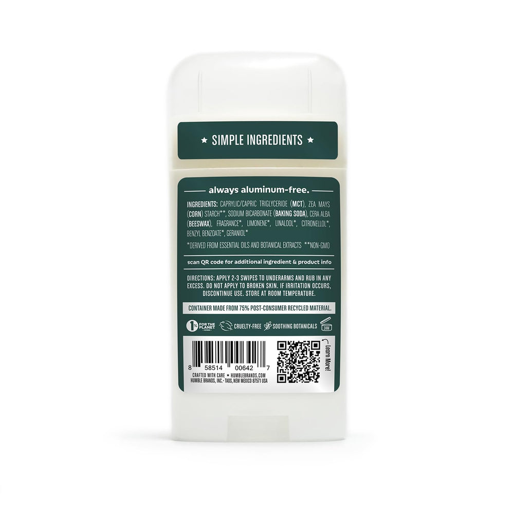 Humble Brands Black Spruce scent visualization with forest notes and lingering freshness.