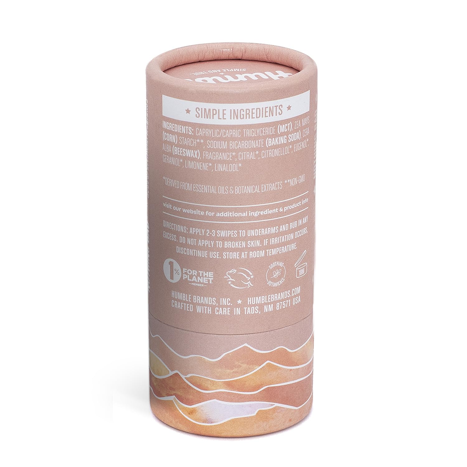 Humble Brands long-lasting protection promises daily freshness with natural ingredients.