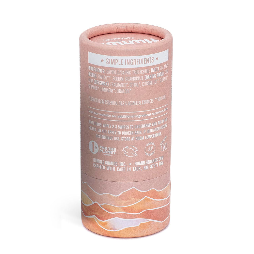 Humble Brands long-lasting protection promises daily freshness with natural ingredients.
