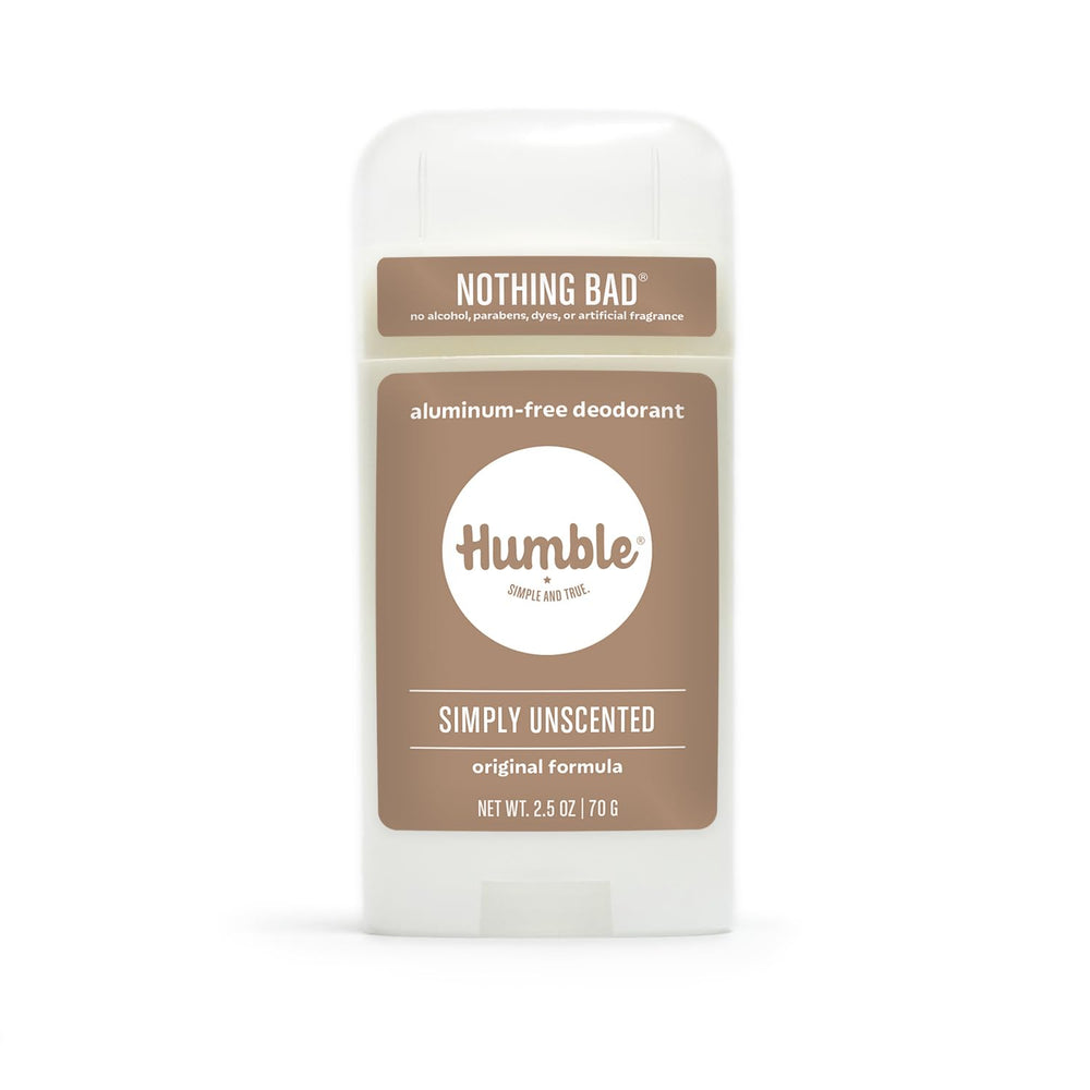 HUMBLE BRANDS Original Formula application swipe showing easy glide.