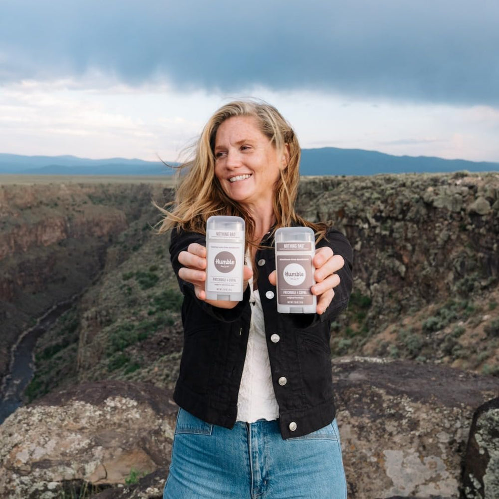 Humble Brands Original Formula cruelty-free badge shows Leaping Bunny-certified ethics.