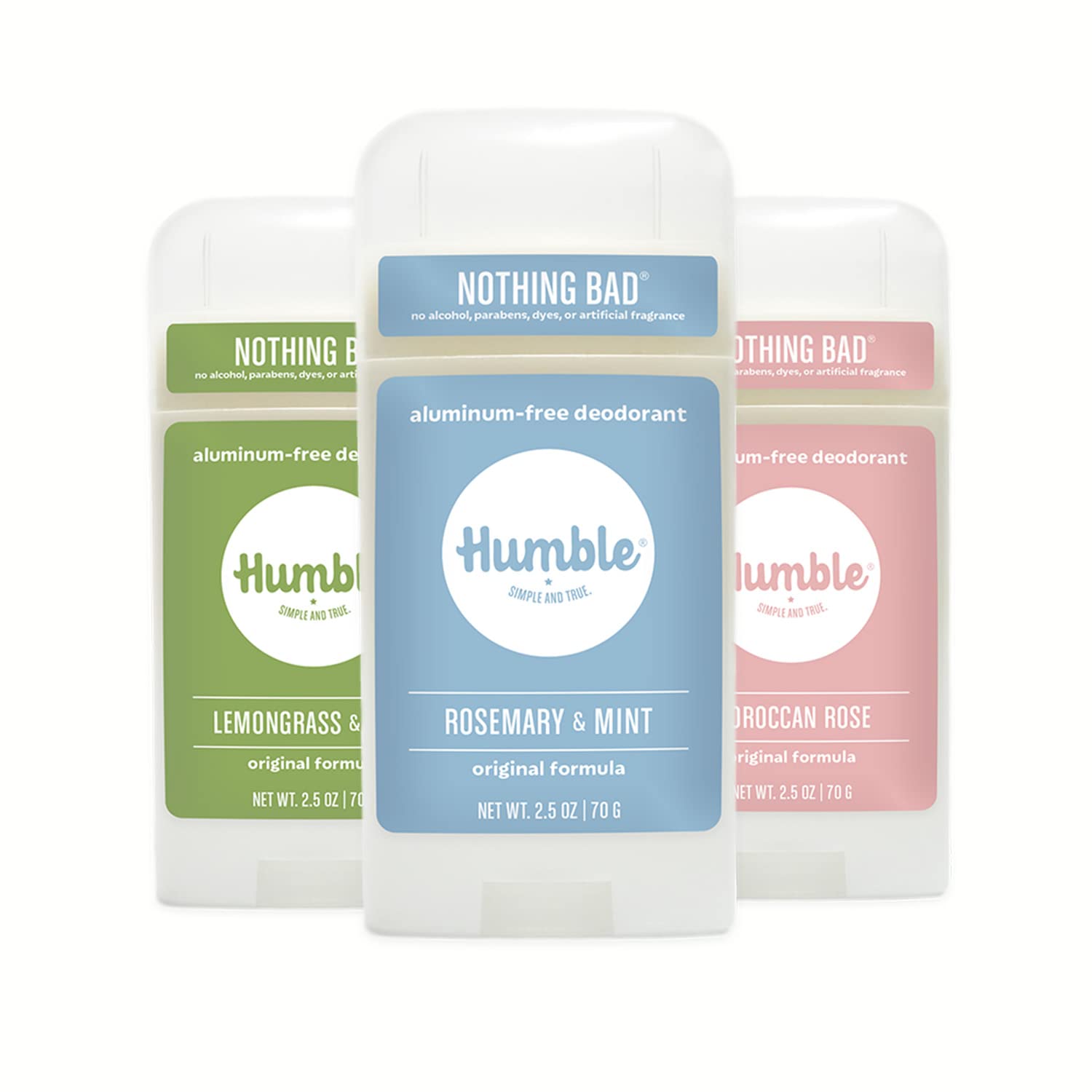 HUMBLE BRANDS Original Formula lemongrass-sage stick with long-lasting odor control.