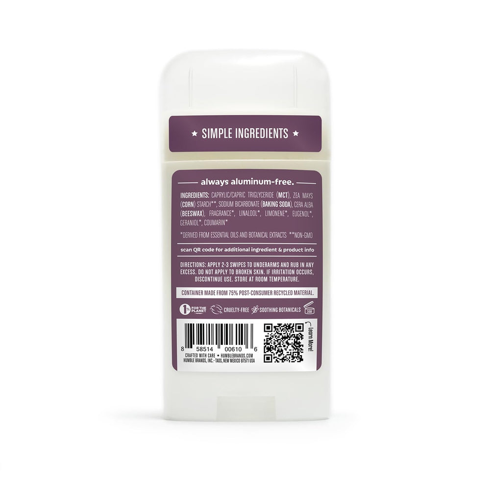 Humble Brands packaging close-up highlighting simple ingredient list