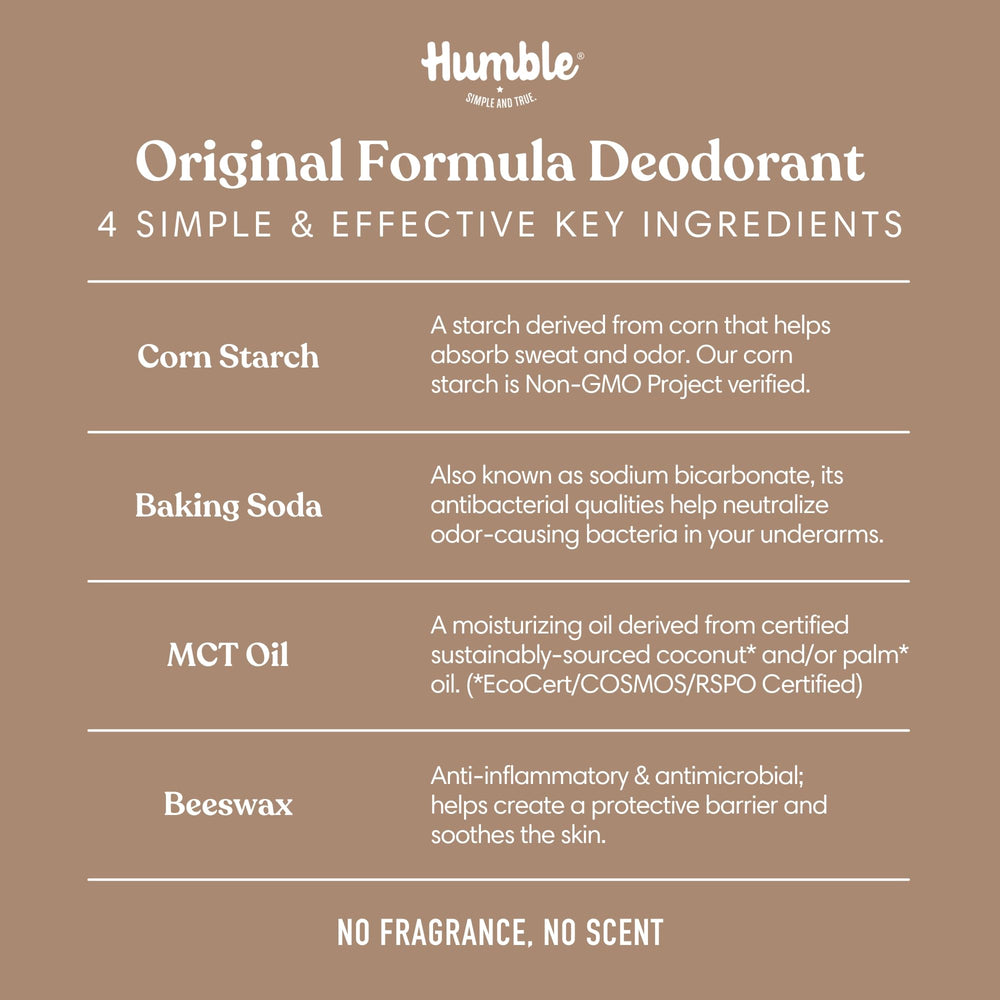 HUMBLE BRANDS lemongrass-sage scent close-up highlights clean, fresh notes.