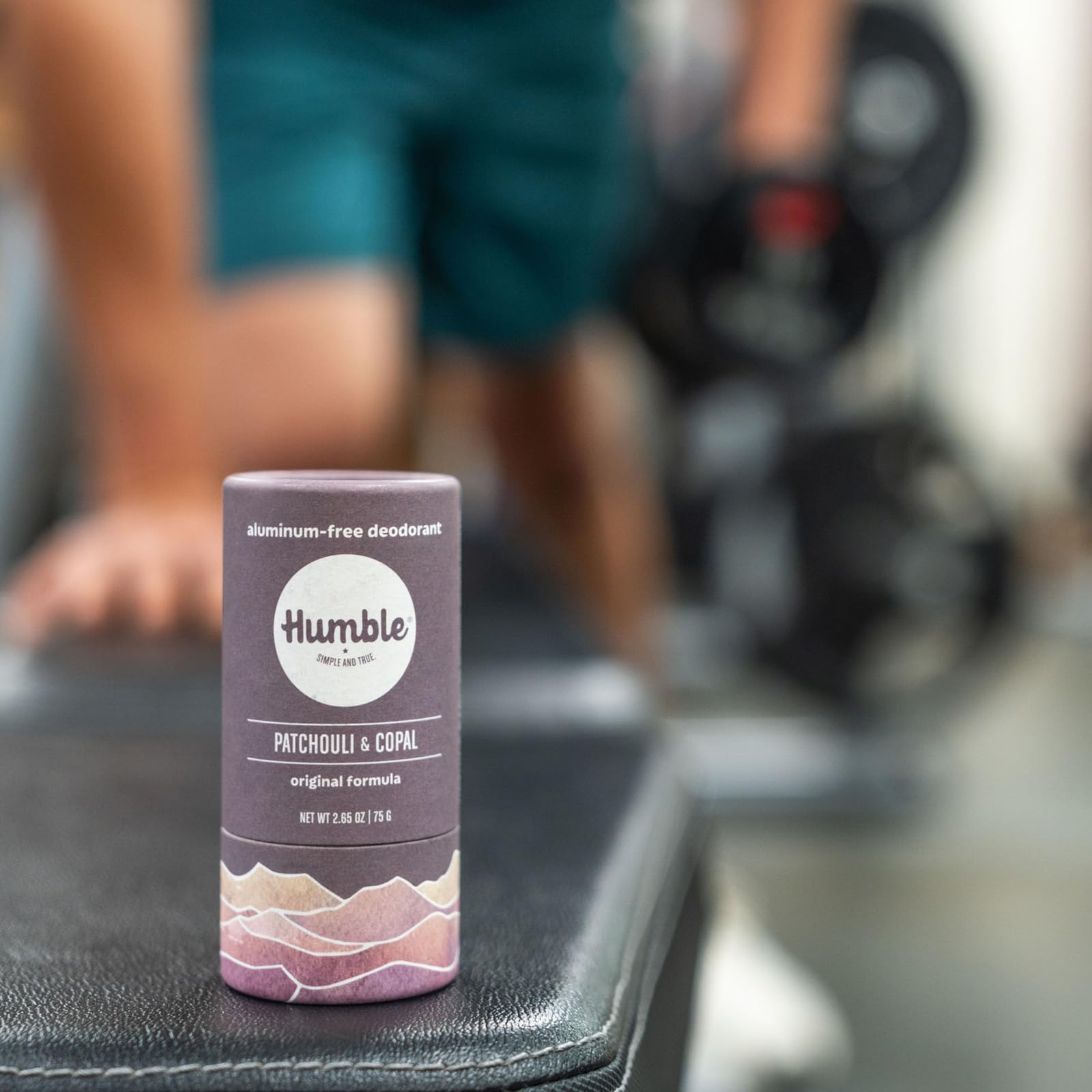 Humble Brands Patchouli-Copal scent profile presents warm, woody notes with calming, balsamic undertones.