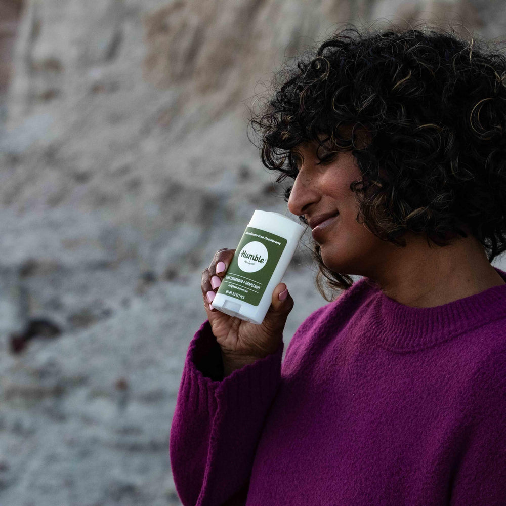 Humble Brands Texas Cedarwood and Grapefruit scent hints for daily rituals.