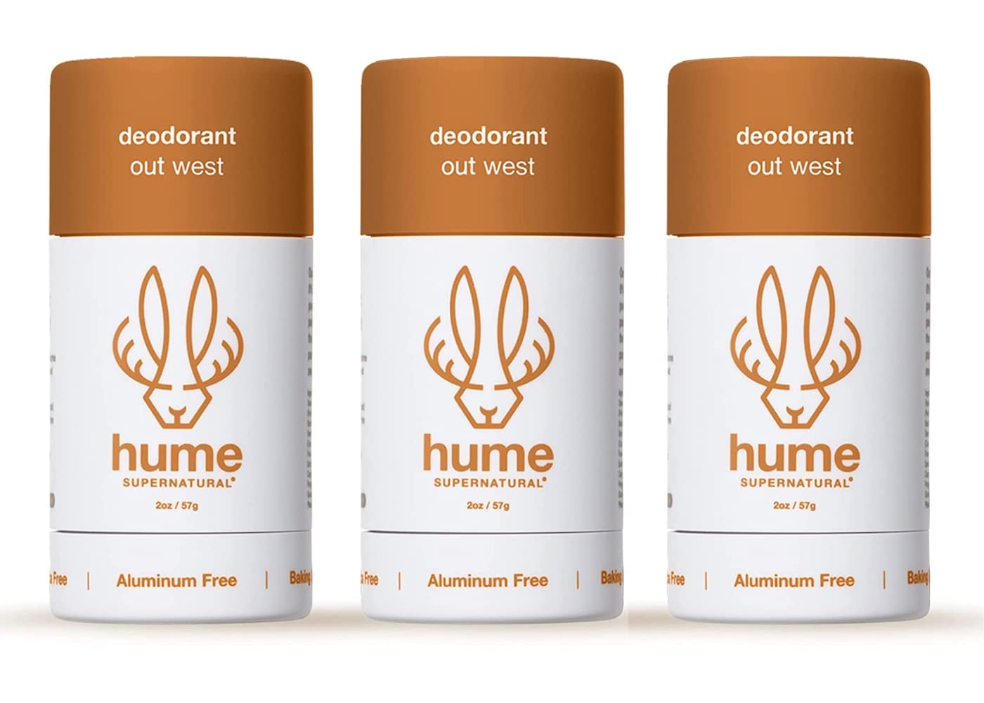Hume Supernatural Out West 3-pack front view shows value for daily use.