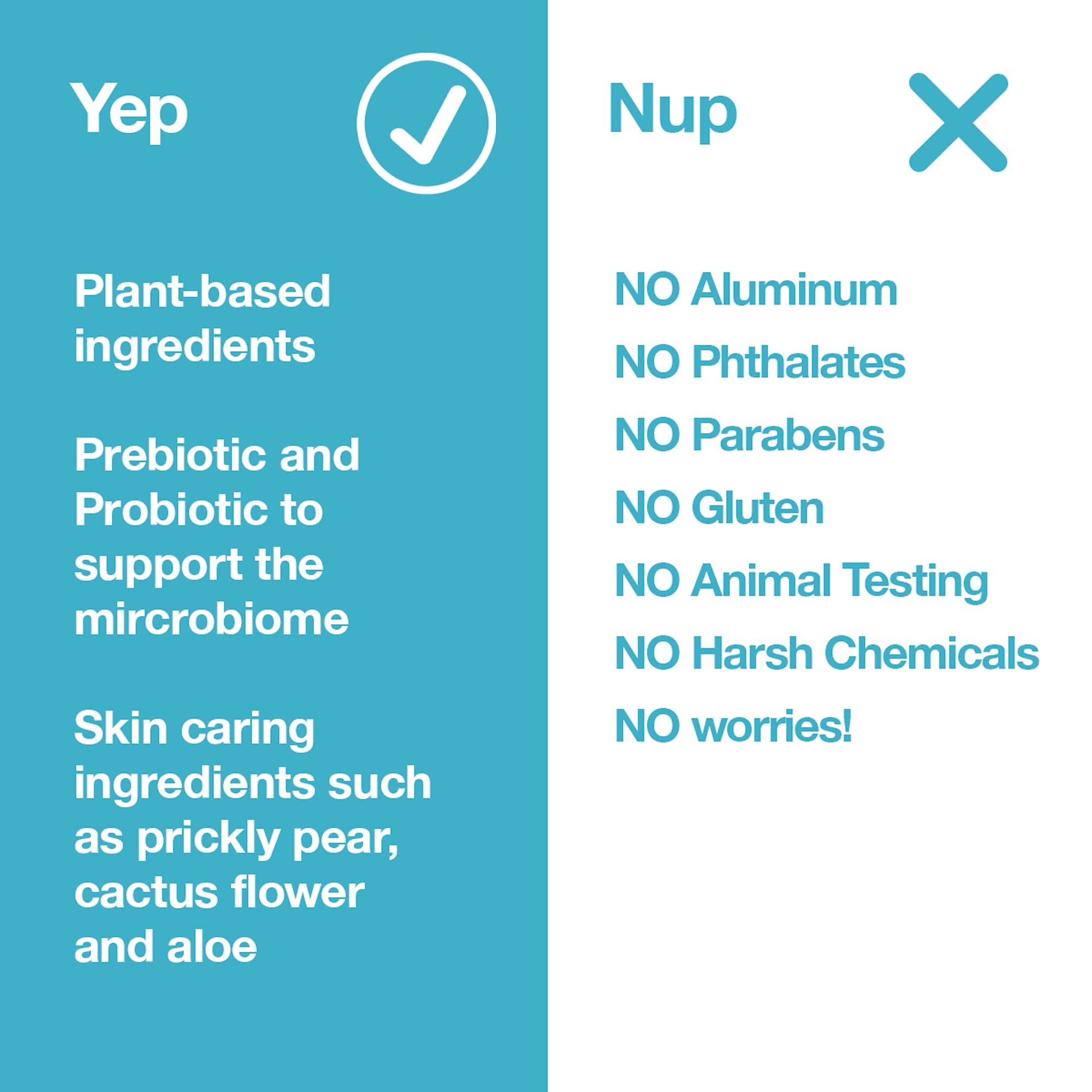 Hume Supernatural plant-based formula collage shows skin-safe, allergen-free care.