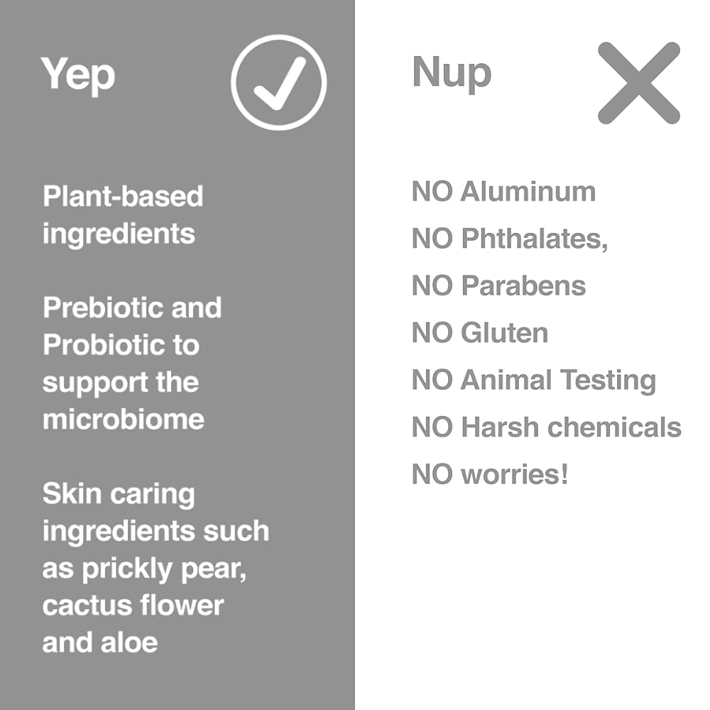 Hume Supernatural probiotic-enhanced formula supports balanced moisture and odor prevention.