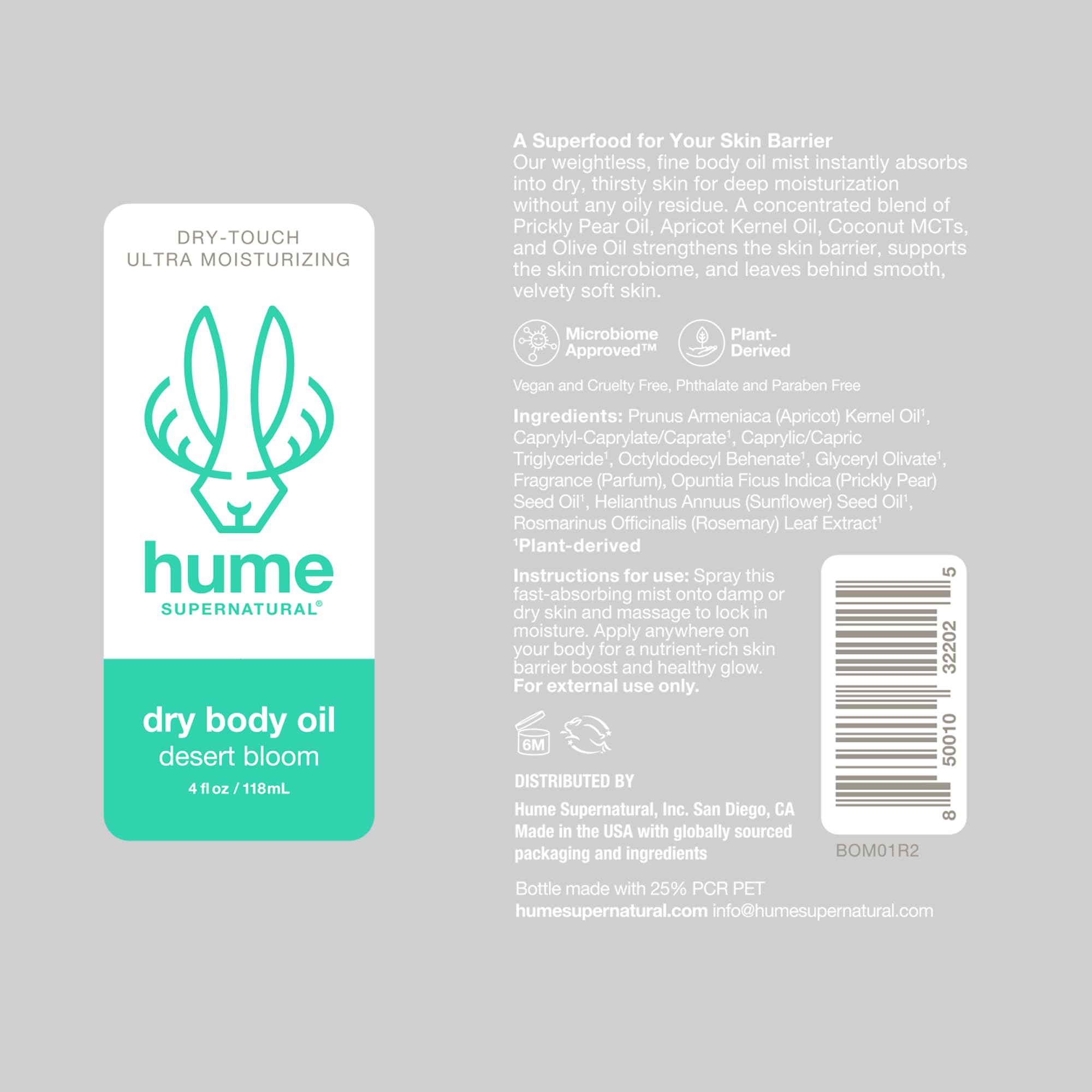 HUME SUPERNATURAL skin nourishment for a healthy-looking glow