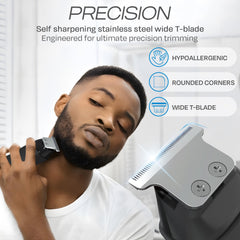 Hummingbird MK1 5-piece attachments kit for versatile face and body grooming.