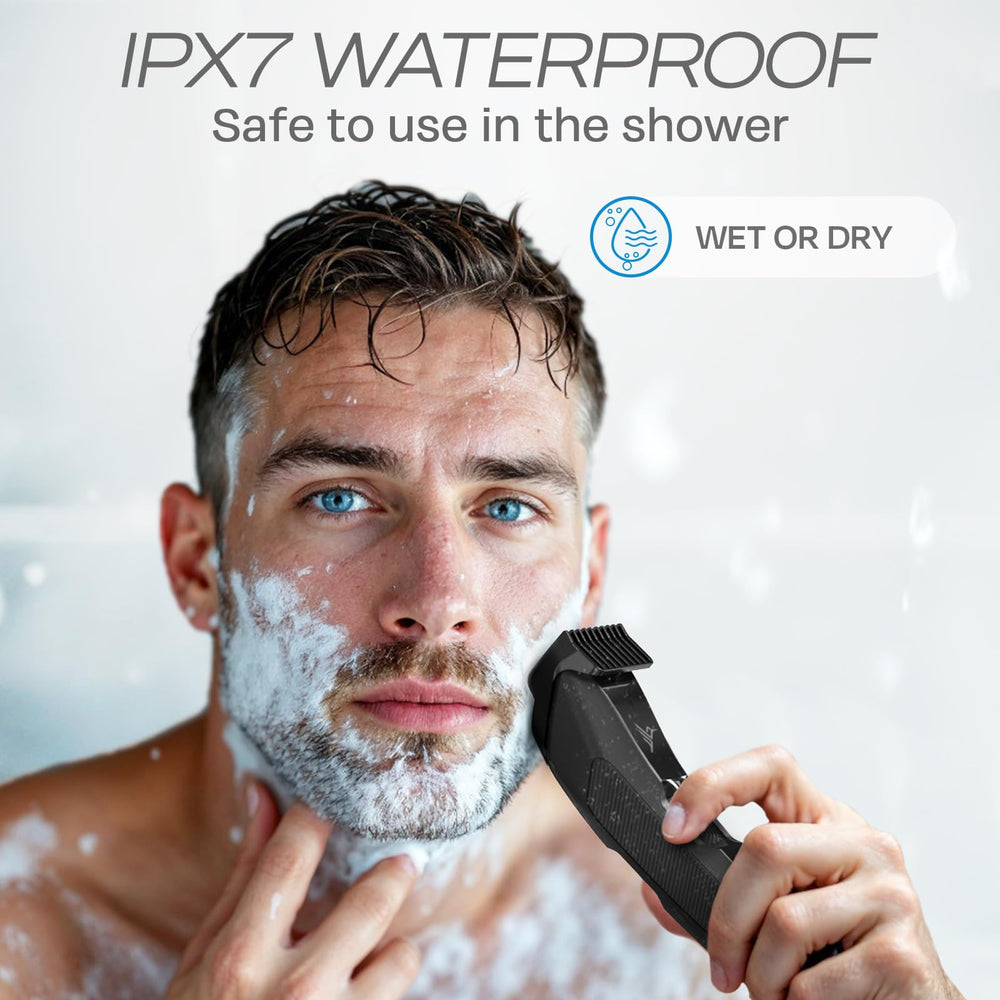 Hummingbird MK14 waterproof IPX7 design for wet or dry grooming.