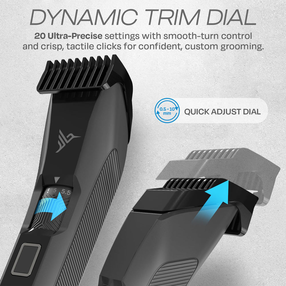 Hummingbird MK14 stainless T-blade glides through thick hair with comfort.