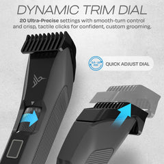 Hummingbird MK14 stainless T-blade glides through thick hair with comfort.