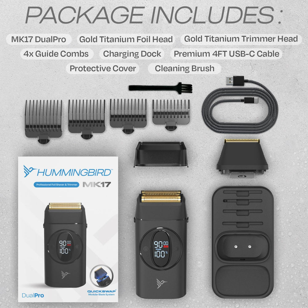 HUMMINGBIRD MK17 travel lock feature prevents accidental starts during travel.