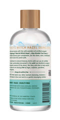 Humphreys Witch Hazel Nourishing Toner bottle side highlights unscented, aloe-powered daily care