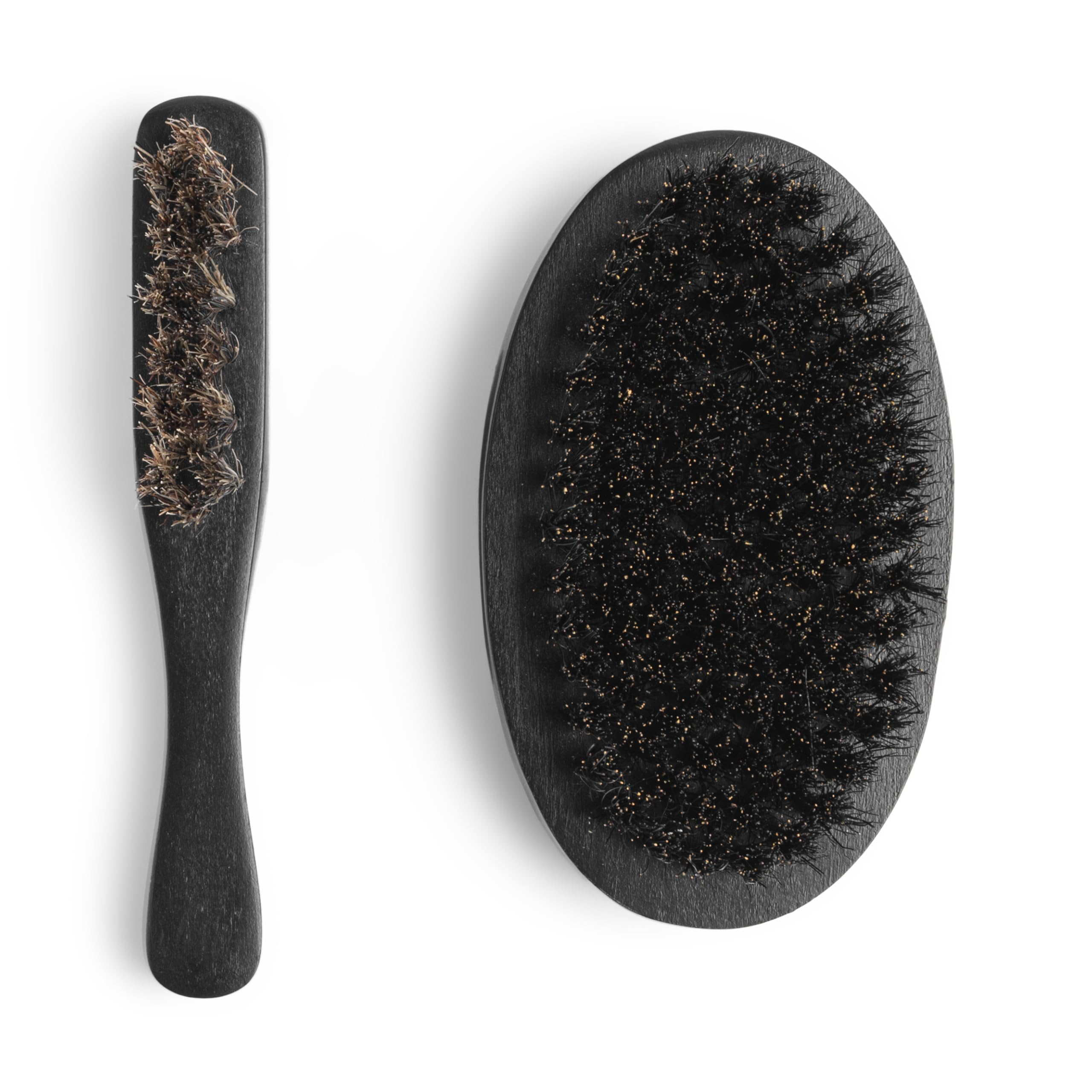 Hunter Jack brush with ergonomic handle for comfortable grooming sessions.
