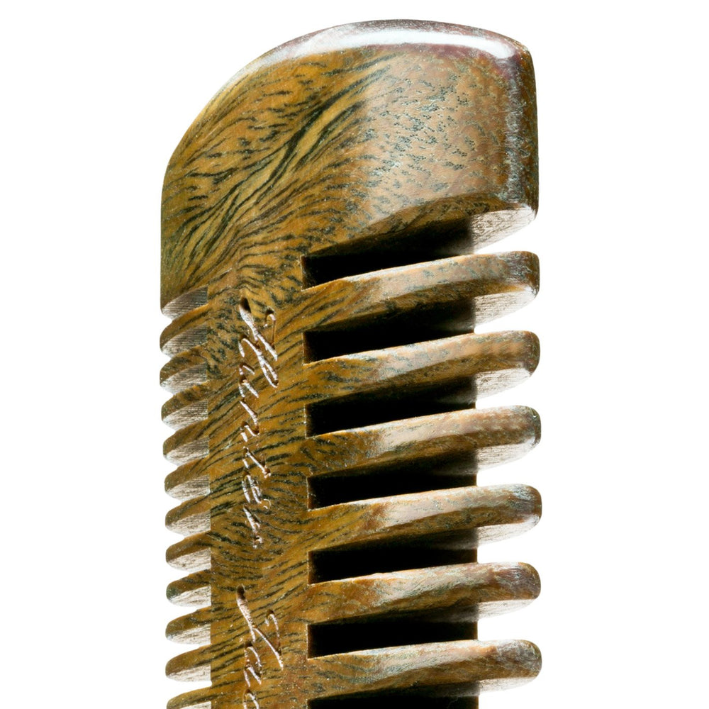 Hunter Jack durable sandalwood beard comb is built to withstand daily use.