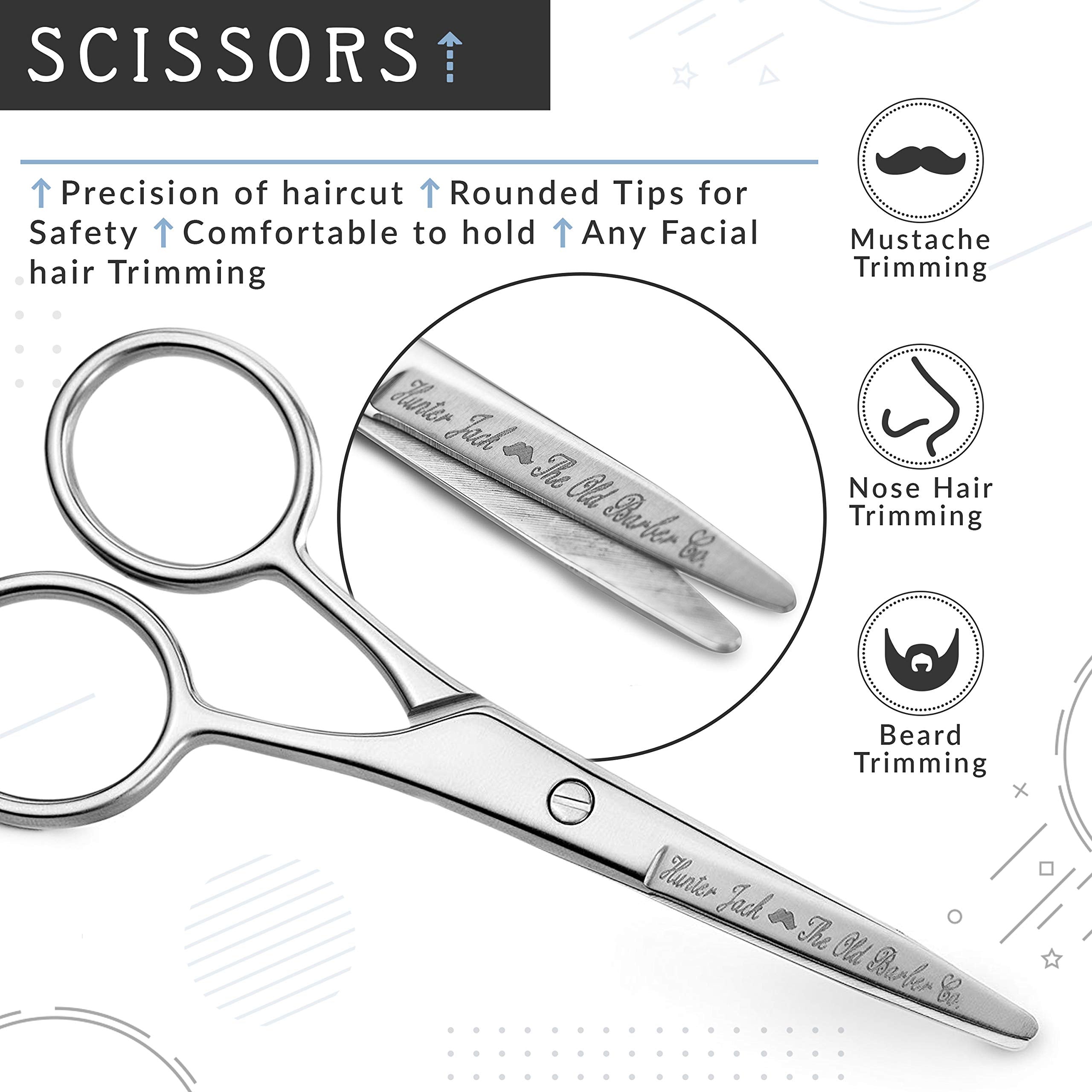 Hunter Jack straight razor kit extra-blades-10 ensures uninterrupted sharpness.