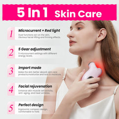 Hunvva EP-300 device used to contour jawline and cheeks.