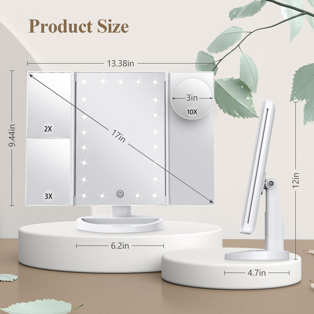HUONUL makeup mirror makes a thoughtful gift with elegant packaging