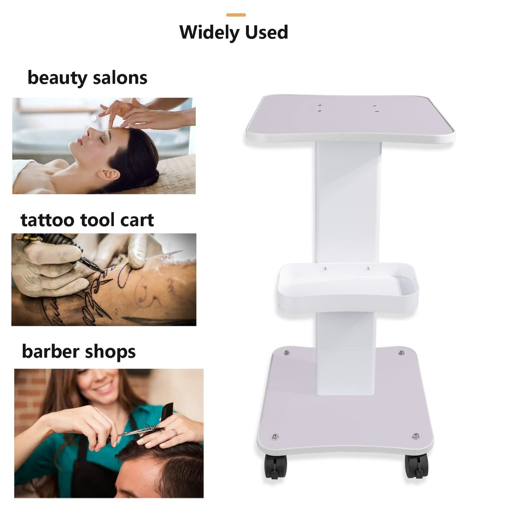 HUOXOU esthetician trolley easy assembly and removable tray
