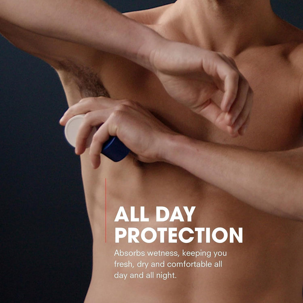 Huron 48-hour odor protection supports all-day confidence and dryness.