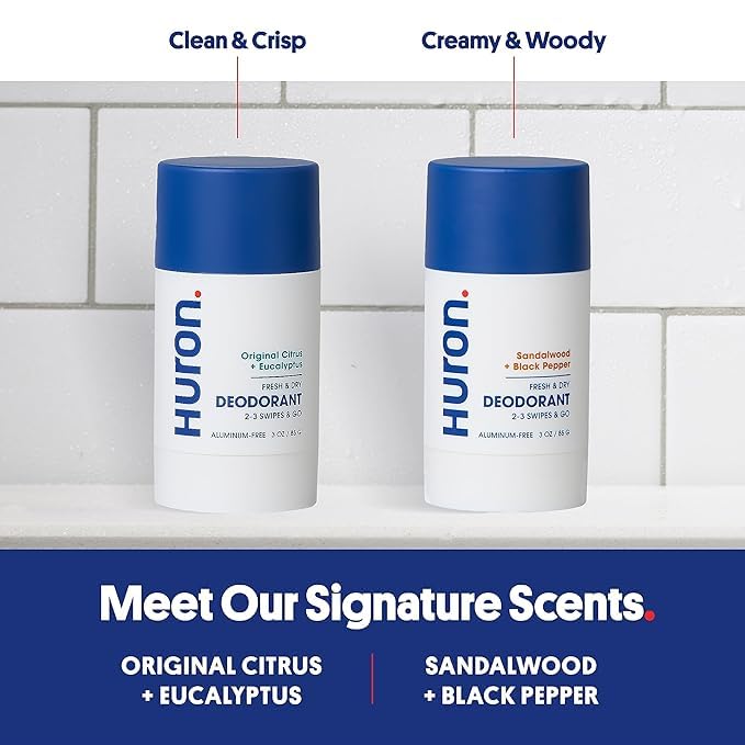 Huron application-swipe demonstrates easy 2-3 swipe usage for daily wear.