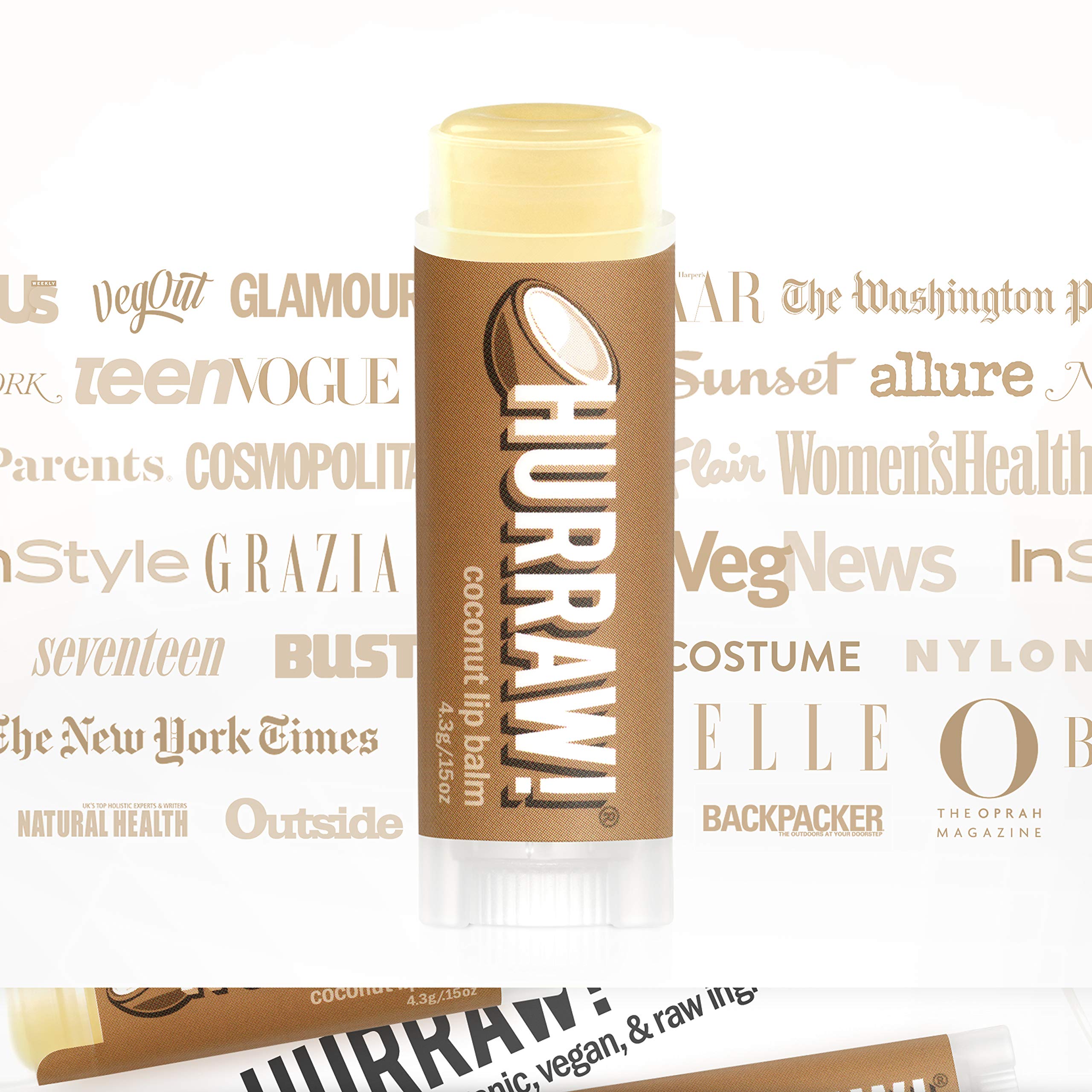 Tubes arranged in a white Hurraw branded pillow box for gifting or everyday use.