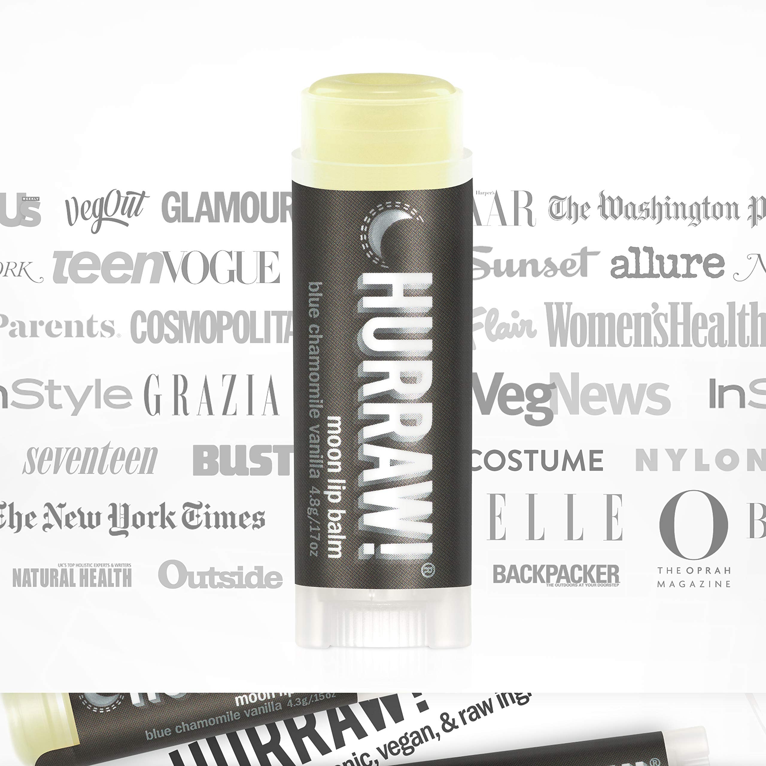 Vanilla scent detail on Moon Night balm for a relaxing night routine.