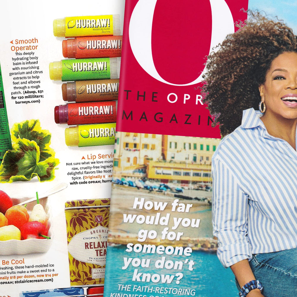HURRAW! Organic, vegan, non-GMO ingredients meet Ecocert COSMOS standards