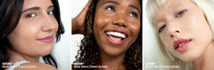 Hurraw! Black Cherry Tinted Lip Balm on lips offers subtle red glow without heaviness.