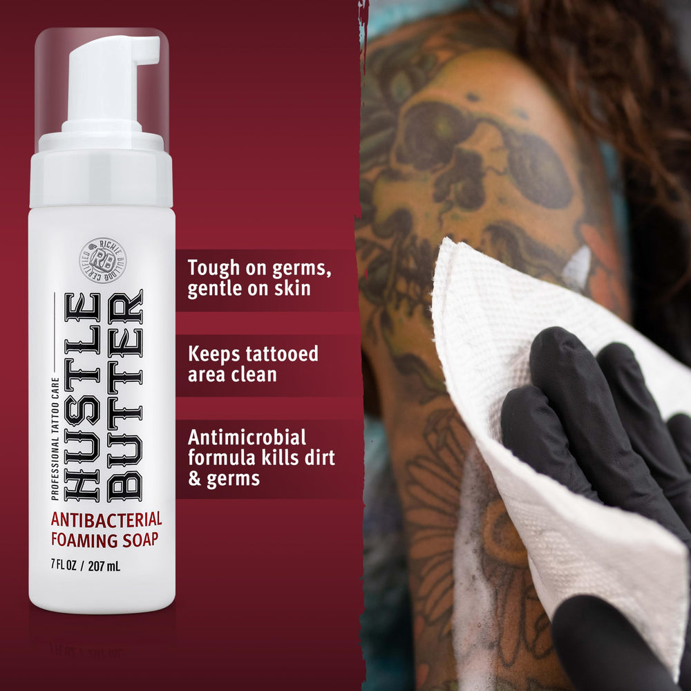 Hustle Bubbles artist-use illustrates professionals choosing gentle cleansing.