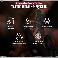 Hustle Butter Deluxe latex-free wrap being applied for comfortable, skin-friendly protection.
