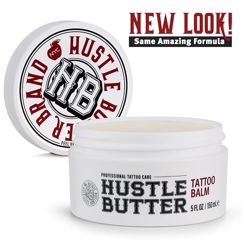 Hustle Butter Deluxe rejuvenates old tattoos visualization highlights renewed appearance