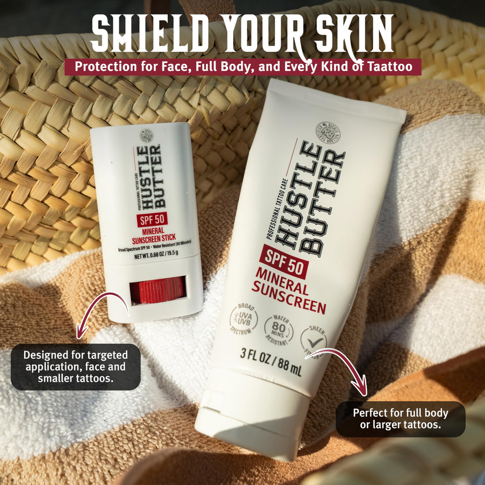 Hustle Butter Deluxe cream texture on skin shows fast absorption